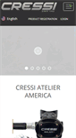 Mobile Screenshot of cressi.com